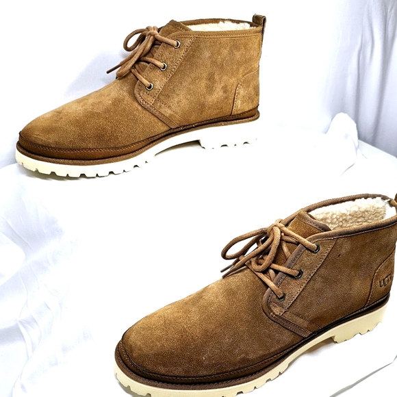 Sz 11 Men's UGG Neuland boot suede chestnut brown - Picture 1 of 7